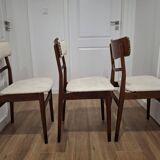 Set of three chairs, Denmark, 1960s