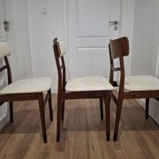 Set of three chairs, Denmark, 1960s