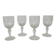 Verres à apéritif gravés soufflés – fin XIXᵉ / début XXᵉ siècle