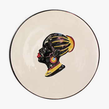 Decorative plate Africa