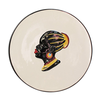 Decorative plate Africa