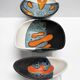 Rare set of three Elchinger Atelier ceramic bowls. France, 1950.