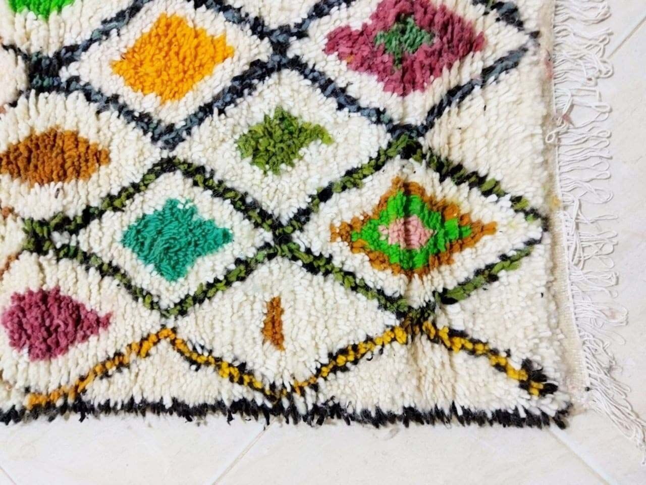 Moroccan berber carpet 246x160cm