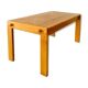 Solid elm dining table