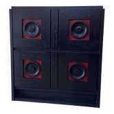 Vintage brutalist cabinet