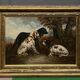 Tableau "Dogs in the Hunt" Henri Schouten (1857-1927)