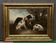 Tableau "Chiens en chasse" Henri Schouten (1857-1927)