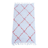 Tapis artisanal en coton recyclé - Réversible