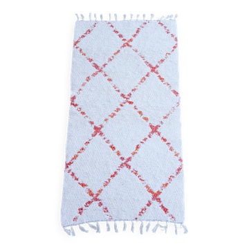 Tapis artisanal en coton recyclé - Réversible