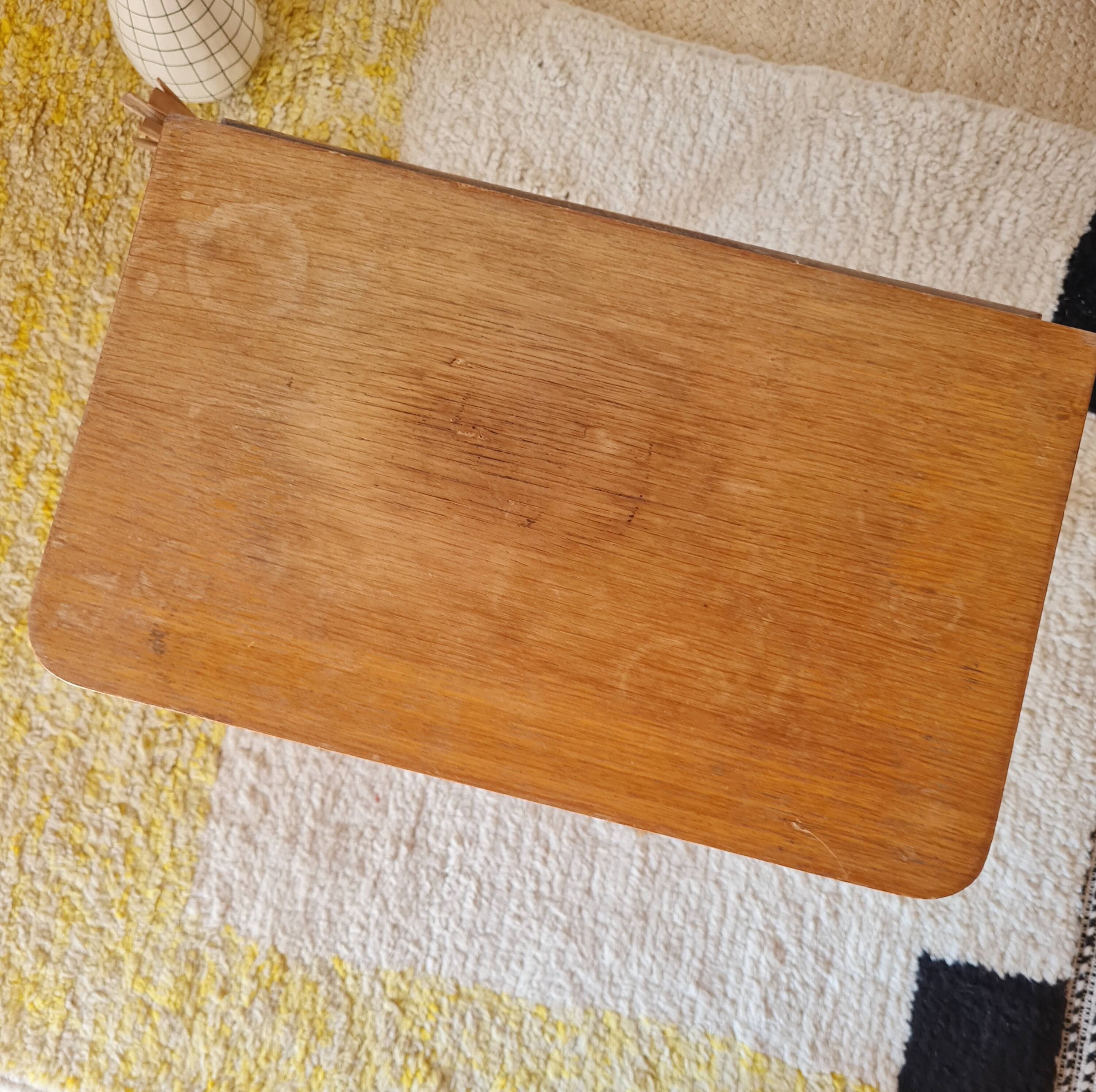 Small vintage Scandinavian bedside table – Mid-Century Design