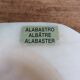 Alabaster ashtray, Italy