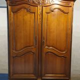 Solid cherry cabinet