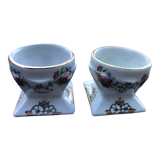 Set of 2 porcelain eggcups
