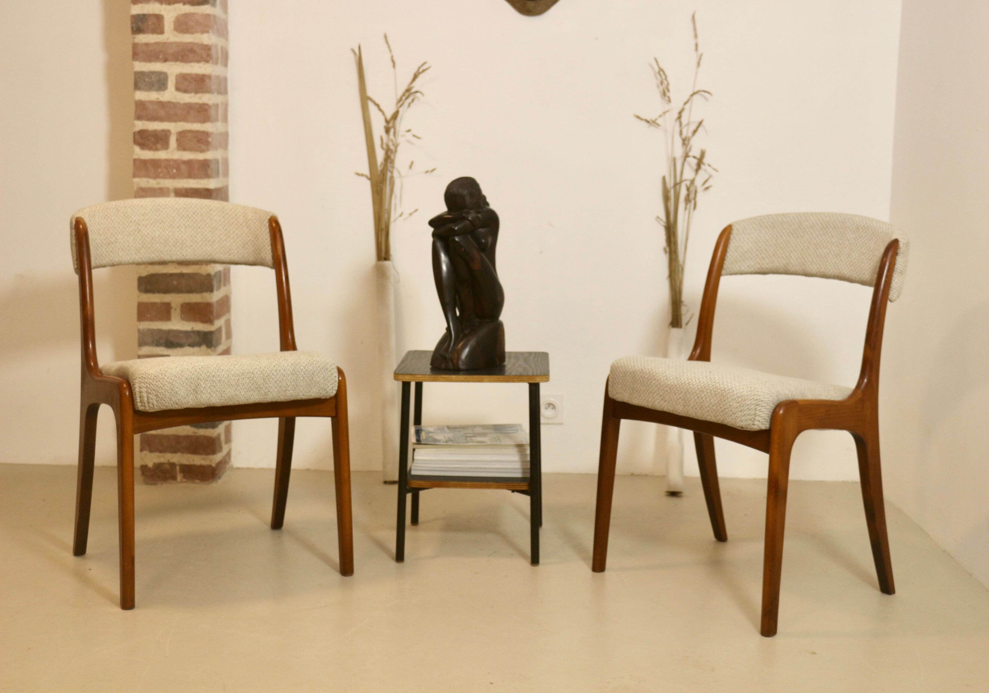 Pair of chairs gondola Baumann year 60