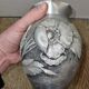 Vase Barte, étain repoussé vers 1900