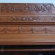 Art Deco walnut bookcase