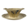 Sauceboat Sarreguemines flower pattern, first half of the 20th century.
