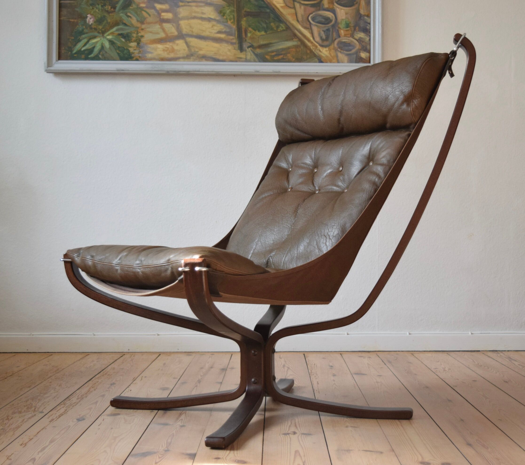 Mid-Century Falcon Chair, Sigurd Ressel Vatne Møbler, 1970