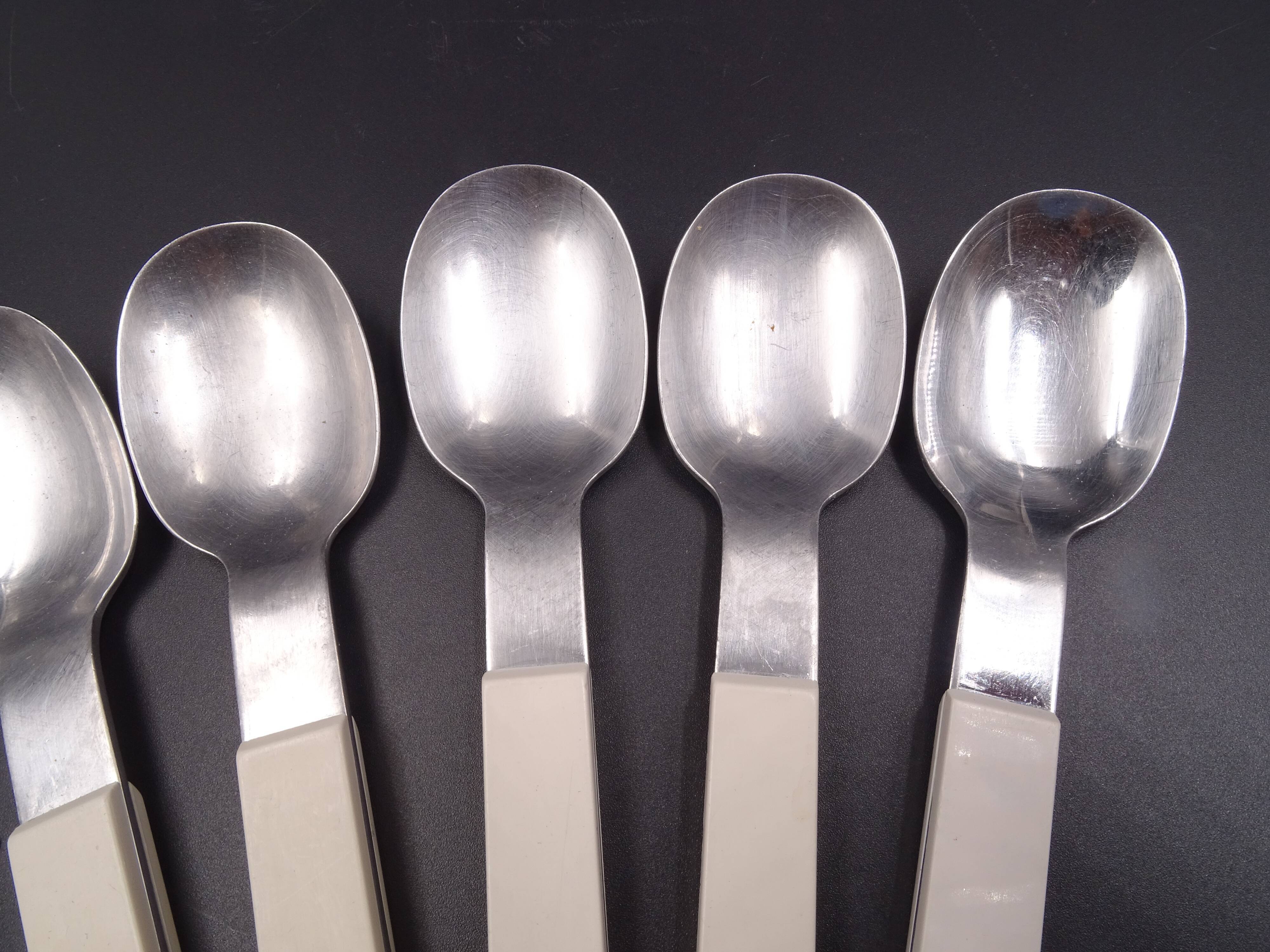 Set of 6 vintage spoons of the brand Gallo - Rostfrei