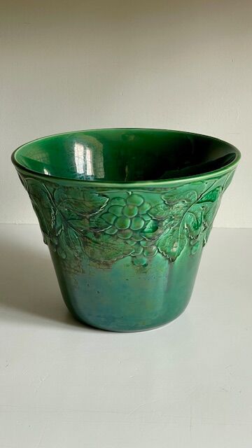 Cache-POT Barbotine GIEN Vintage