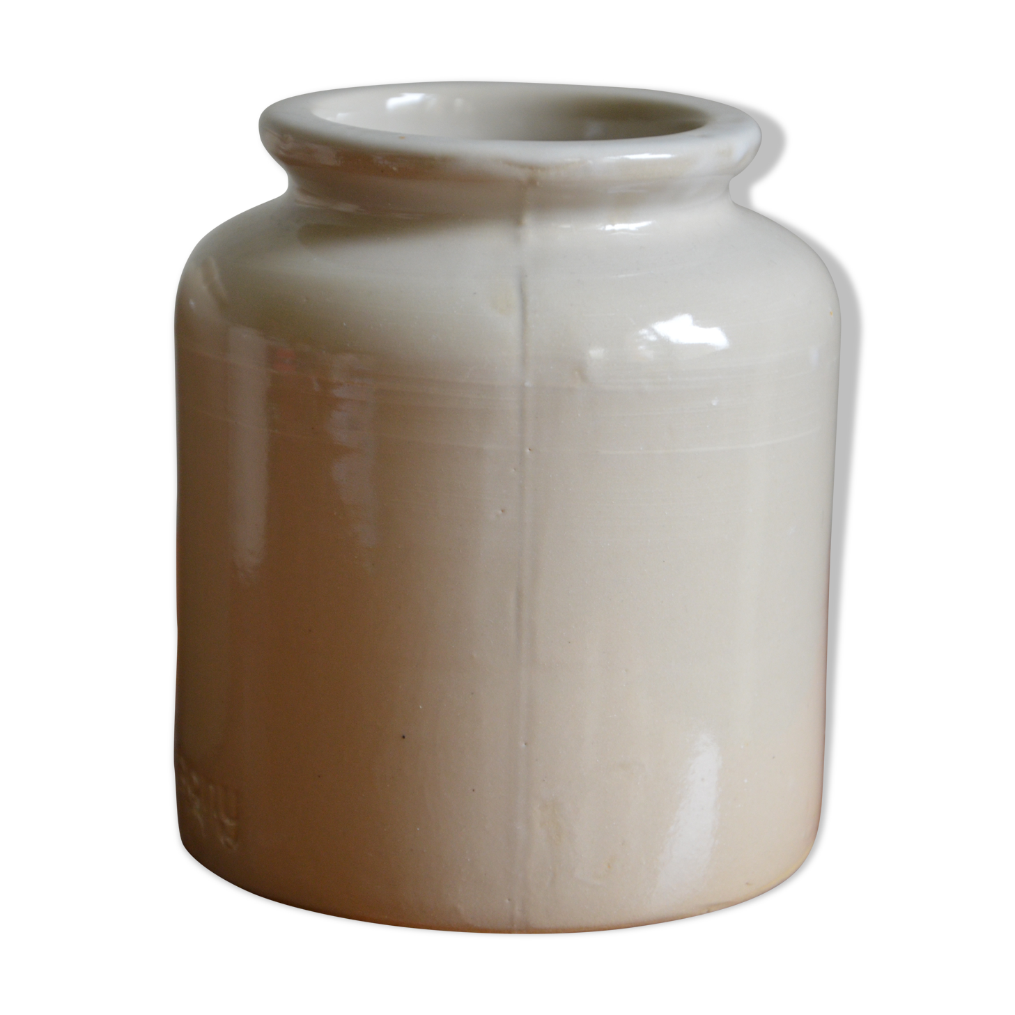 Former LAB Lagny mustard pot