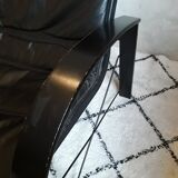 Ikea leather sofa design Tord Bjorklund 80s