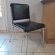 Vintage chrome desk chair Italian design