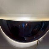 pair of chrome wall lights