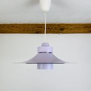 Scandinavian suspension lamp Horn 755 from the 1960s space age in mauve.
