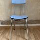 Chaise formica bleue