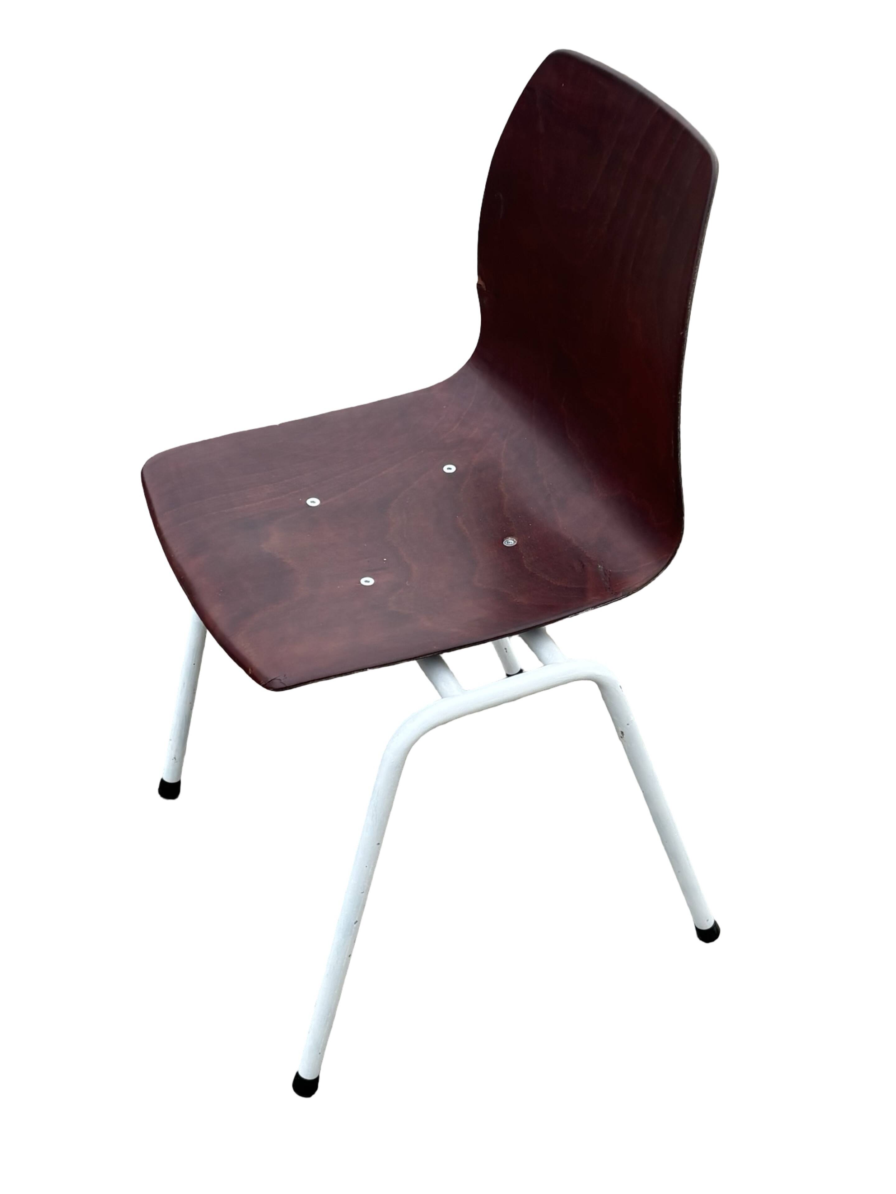 Vintage set of four Stacking Chairs by Elmar Flötotto for Pagholz