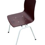 Vintage set of four Stacking Chairs by Elmar Flötotto for Pagholz