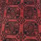Bukhara carpet of Afghan origin, entirely hand-knotted. Dimensions: 254x154.