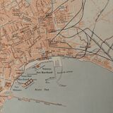 Carte vintage de Naples – 1930