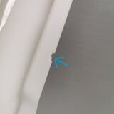 Wall lamp from Paulmann with white opal glass shade.