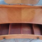 Austinsuite dressing table chest of drawers in Art Deco style oak 1960