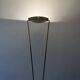 Large halogen floor lamp in polished brass, italy 1970