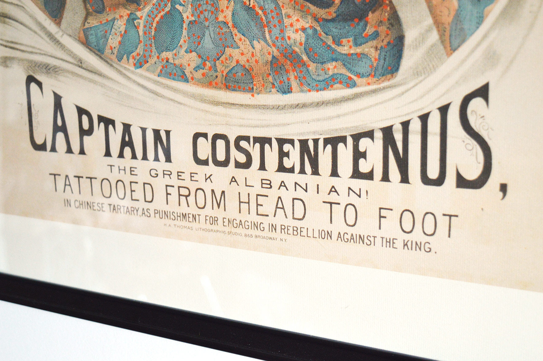 Advertising poster - Captain Costentenus