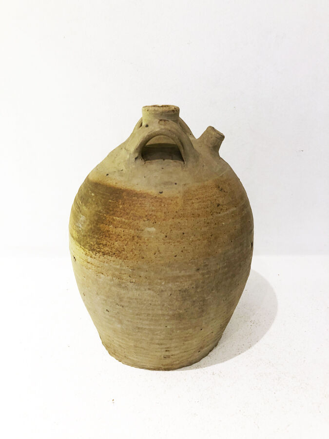 Vintage terracotta jug, 1970