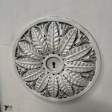 Set of two moulded panel doors from the 19th century.