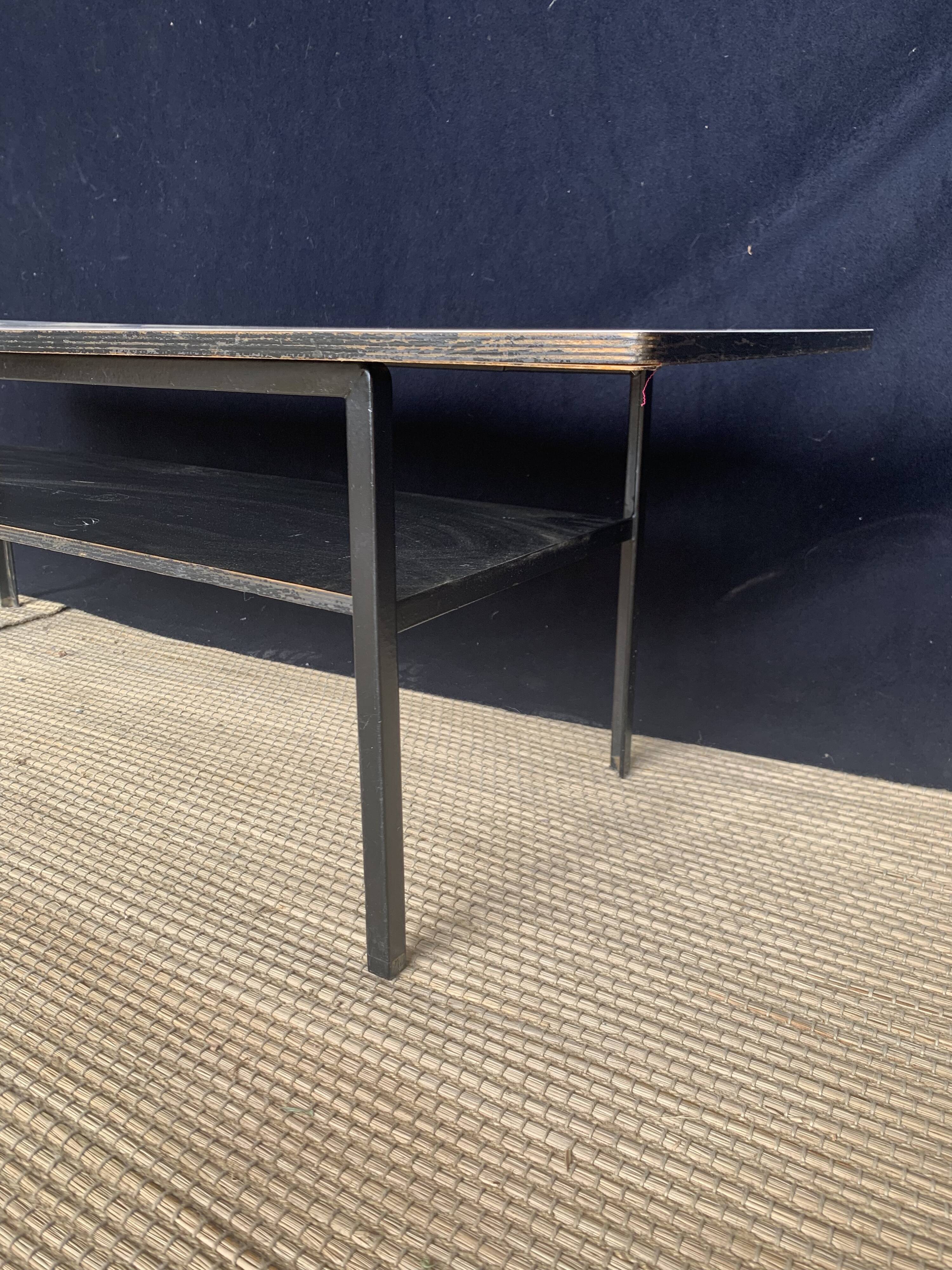 Floral-patterned coffee table