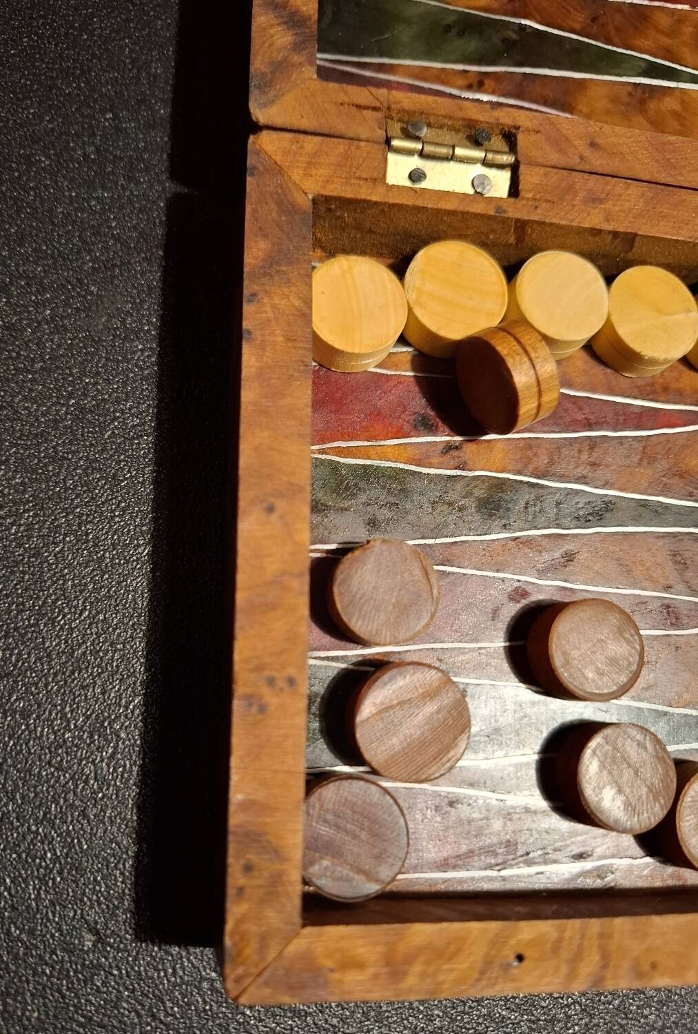 Handcrafted Backgammon set