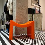 Stool M stool ultra design contempo seat orange by Marzais Creations