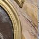 Mirror wood faux marble, 134x80 mercury glass