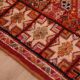 Vintage Moroccan Wool Rug 214 x 325 cm, Berber Handmade Rug Unique