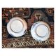 Lot of two plates made of earthenware Imari Japan