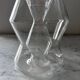 Bougeoir design en verre Habitat