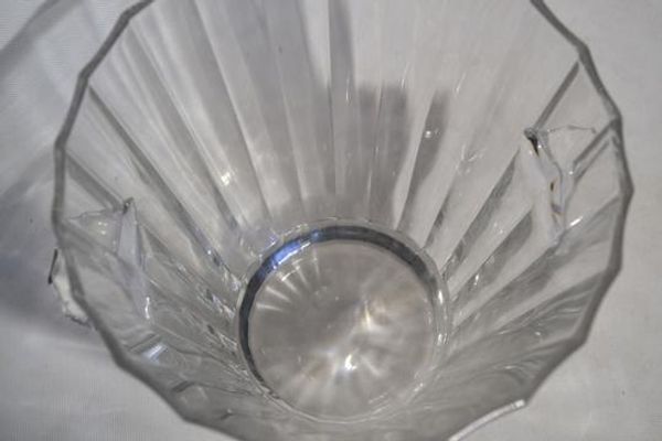 Seau à champagne en cristal