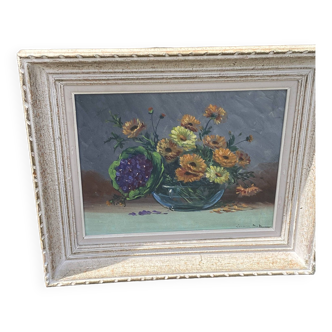 Tableau bouquet de fleurs