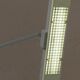 WALDMANN articulated workshop lamp with two industrial clamp arms for architects.